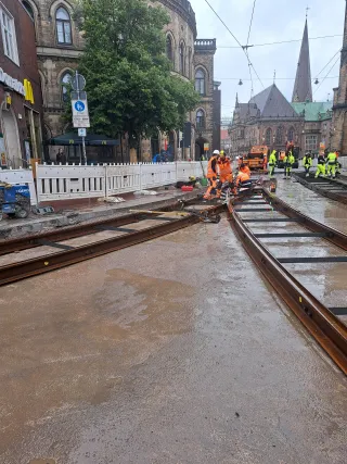 Bremer Straßenbahn AG Domsheide, 2025 – Bremen